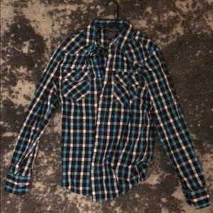 Men’s plaid shirt